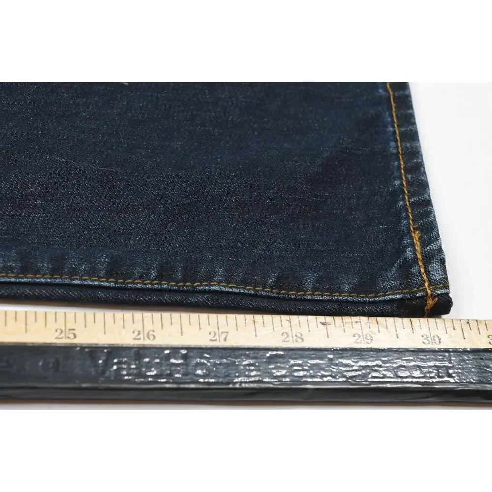 GAP 1969 Boot Cut Jeans Mens 30x30 Blue Dark Wash Relaxed Fit Cotton Denim